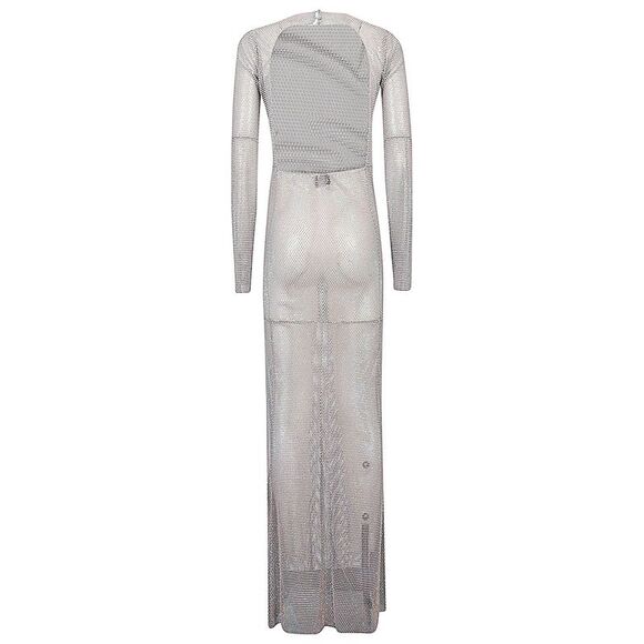 Santa Brand Women's Dresses Silver - Picture 2 of 2